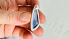 Faceted Dendritic Agate Earrings. Designer Sterling Silver Posts. Handmade Earrings. 4086