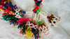 Pair Vintage Banjara Bracelets. Beaded Tassel Accessories and Decor! 4274