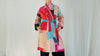 Vintage Kantha Color Block Coat.