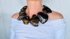 Huge Amber Beaded Necklace. Mexican Amber. Dramatic All Natural Beauty!
