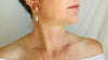 Picasso Jasper Earrings. Monte Alban Bells Sterling Silver. 0409