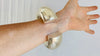 Karen Hill Tribe Sterling Silver SINGLE Bangle. Chunky. Gorgeous 7000