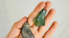 Ancient Roman Glass & Sterling Silver Earrings. 2741