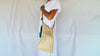 Large Agave Woven Bag With Leather Strap And Tassel! Hand-spun & Woven. Chiapas, Mexico