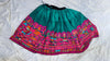 Vintage Banjara Embroidered Drawstring Skirt.