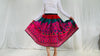 Vintage Banjara Skirt. Hand-Embroidered Drawstring Skirt. 4215