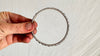 Crystal & Sterling Silver Bangle. India. 0341