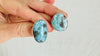 Larimar Earrings I Beautiful Sterling Silver Jewelry I Unique Gemstone Jewelry I Gifts for Her 4059