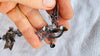 Oaxacan Filigree Bird Earrings. Sterling Silver. Mexico. Frida Kahlo. BI-3