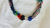 Berber Seed Bead Necklace. Vintage Moroccan Jewelry. 2547