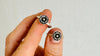 Pair of Silver Toe Rings with Flowers from India. Adjustable and Sterling 925. 2633