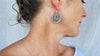 Filigree Hoop Earrings. Oaxaca. Sterling Silver. Mexico. Frida Kahlo