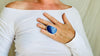 Oversized Lapis Lazuli Ring. Size 6. Sterling Silver Cocktail Ring. 4149