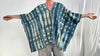 Vintage Indigo Blouse. African. Mali. Shibori