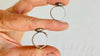 Pair of Silver Toe Rings with Flowers from India. Adjustable and Sterling 925. 2633