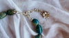 Blue Onyx and Sterling Beaded Necklace. Handcrafted Designer Statement Jewelry. 2841