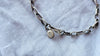 Large Amber Pendant on a Sterling Silver Chain. 4397
