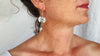 Monte Alban Earrings. Oaxacan. Sterling Silver. Mexico. Frida Kahlo. 2861