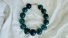 Chunky Fluorite Necklace. Designer Handmade Necklace. Sterling Silver Jewelry. Natural Stone Choker.