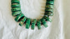 Mayan Guatemalita Jade Heishi Necklace. Guatemalan.