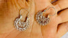 Oaxacan Filigree Earrings Hoops. Sterling Silver. Mexico. Frida Kahlo. 2827