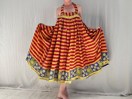 Vintage Sari Sundress. One Size.