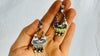 Mazahua Love Bird Earrings. Sterling Silver. Oaxaca, Mexico. Frida Kahlo. BI1