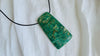 Mayan Green Jade Pendant. Hand-Carved Adze. Guatemala. 2639