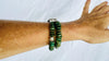 Duo of Guatemalita Bracelets. Beaded with Sterling Silver.