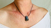 Labradorite Frog Pendant Necklace. Sterling Silver. 2323