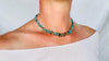 Turquoise and Sterling Necklace. Natural American Turquoise. Gift for Her. 2878