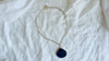 Blue Labradorite Pendant Necklace on a Handmade Sterling Silver Chain. 2725