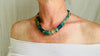 Ancient Roman Glass Necklace. Handmade Designer Jewelry.