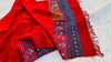 Modern Rabari Wool Shawl And Throw. Handwoven, Hand Embroidered, Mirror work.