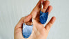 Sodalite and Silver Earrings. Sterling Silver. 2492