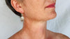 Monte Alban Reproduction Earrings. Oaxacan. Sterling Silver. Mexico. Frida Kahlo.