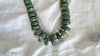 Mayan Guatemalita Jade Heishi Necklace. Guatemalan.