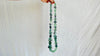 Long Fluorite & Sterling Silver Necklace. 2066