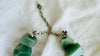 Faceted Aventurine Necklace. Sterling Silver. Adjustable. 2453