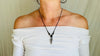 Old Amulet Necklace. Toothpick! Antique. India. Sterling Silver. 1028