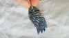 Abalone Wing Pendant Necklace. Sterling Silver. 4193