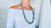 Long Jade Necklace. Oaxaca. Replica. 2484