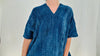 Vintage Indigo Blouse. African. Burkina Faso. 4214