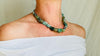 Ancient Roman Glass Necklace. Handmade Designer Jewelry. 2753