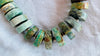 Mayan Guatemalita Jade Heishi Necklace. Guatemalan.