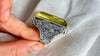 Lemon Topaz Botanicals Cocktail Ring | Oversized Handmade Adjustable Sterling Silver | Unique Gemstone Jewelry. 4481