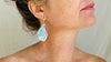 Larimar Earrings I Beautiful Sterling Silver Jewelry I Unique Gemstone Jewelry I Gifts for Her 4057