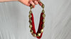 Multi-Strand Necklace. Glass and Handmade Brass Beads. Ghana.
