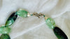Long Fluorite & Sterling Silver Necklace.