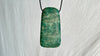 Mayan Green Jade Pendant. Hand-Carved Adze. Guatemala. 2275
